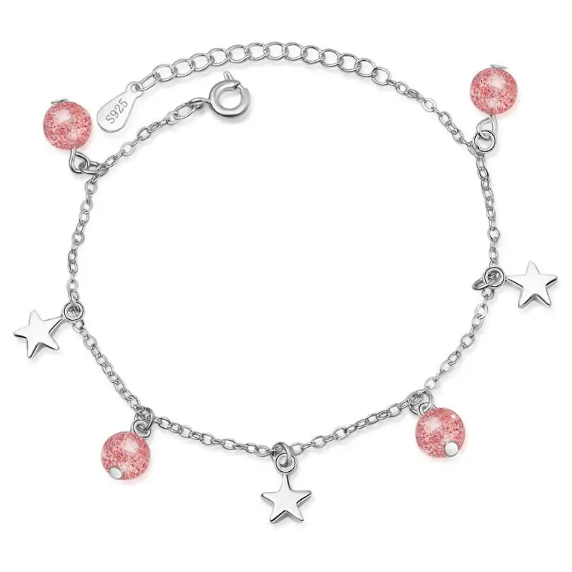 Новая мягкая игрушка клубничный с украшением в виде кристаллов из лунного камня