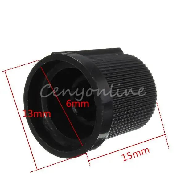 Новое поступление 10 шт. пластиковый вращающийся конический потенциометр с синим