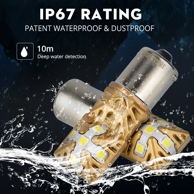 NAO 2x p21w водить автомобиль ba15s светодиодных фар для Авто 12V 24V 1156 p21/5 Вт 1157 bay15d t20 7443 w21/5 Вт 7440 w21w py21w светодиодные лампы для авто bau15s дневные ходовые огни
