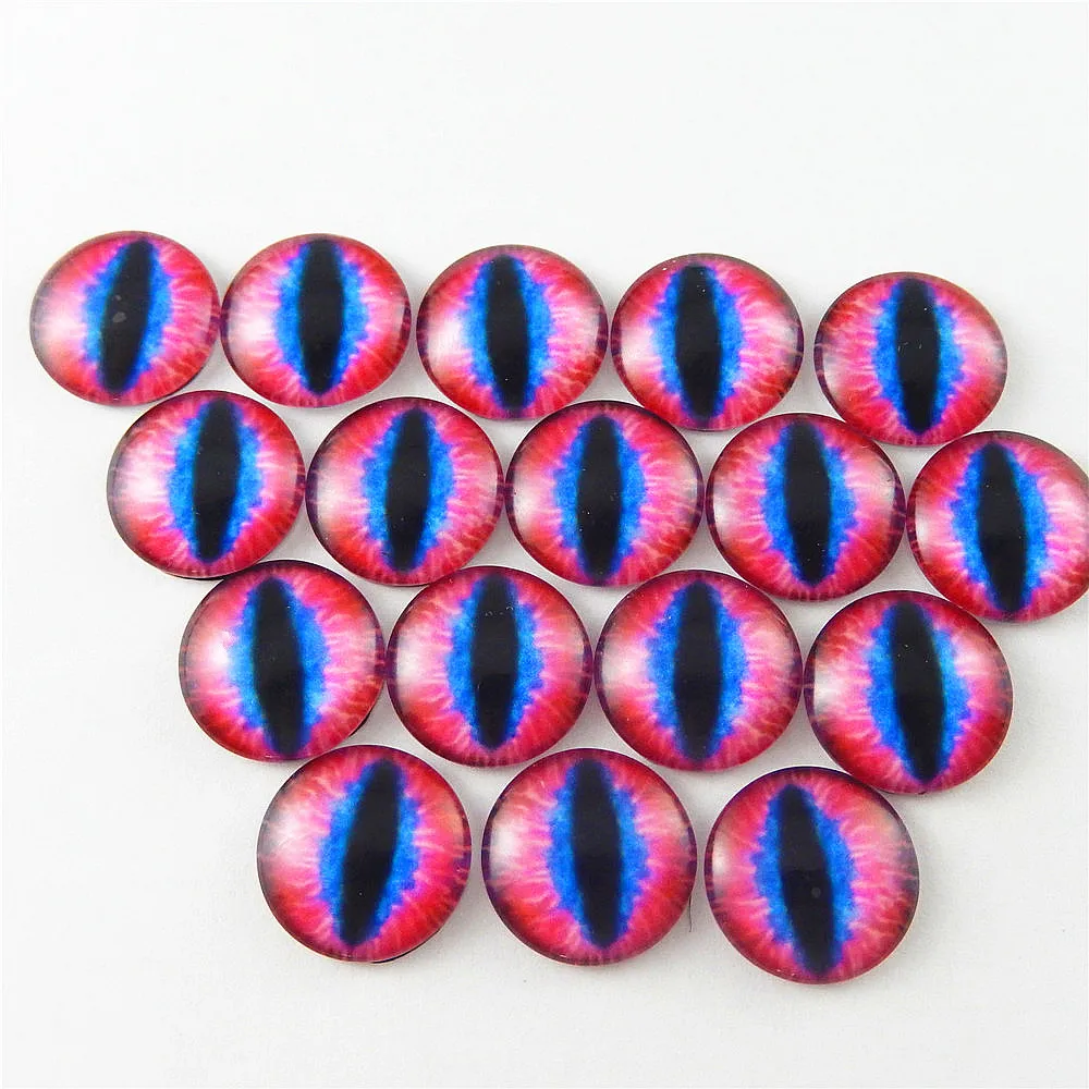 Круглый стеклянный кабошон глаза Дракона 18 мм 20 шт./лот цветов|accessories bundle|accessories