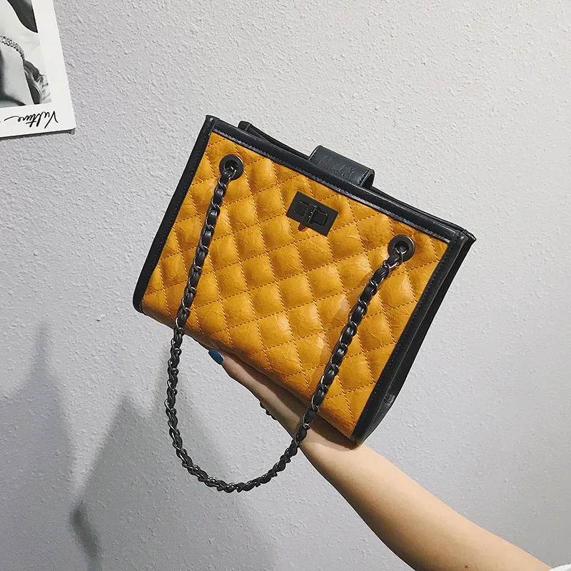 Bags For Women 2019 PU Leather Shoulder Ladies Handbag Luxury Brand Chain Cross Body Large Shopping Tote Bag Woman | Багаж и сумки