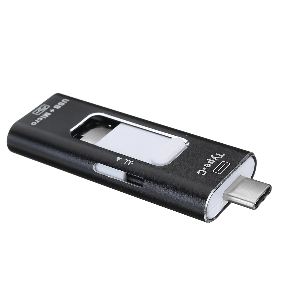 LEORY Memory 3 в 1 устройство для чтения карт памяти типа C Micro/USB 2,0 Micro sd-карта/TF карта OTG ридер для iPad/iPhone адаптер для карт