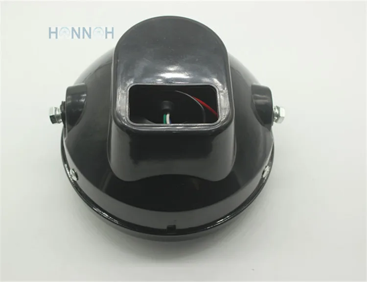 Янтарный светодиодный круглый светильник 7 &quotдля мотоцикла для головы с