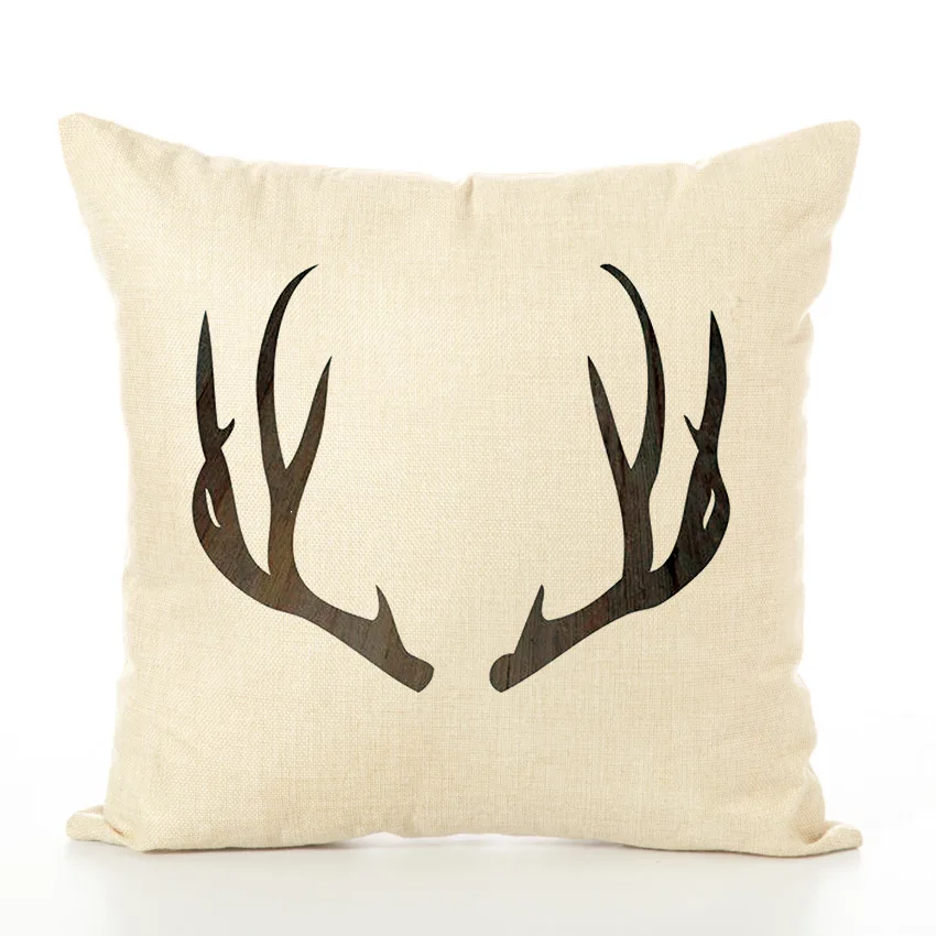 Чехол для подушки с изображением животных носорог наволочка декоративная