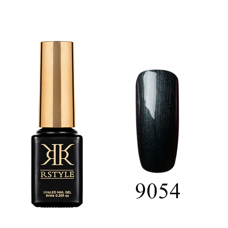 SC9054 RSTYLE коричневый темно-красный цвет 8 мл гель-лаки для ногтей 30 одноцветное цвета доступны УФ гель лак для ногтей прочного Макарон художественный - Цвет: SC9054
