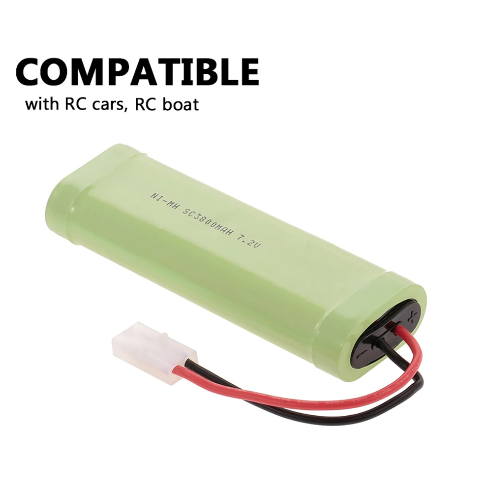 Радиоуправляемый автомобиль NiMH аккумулятор 7 2 V 3800mAh с разъемом Tamiya для