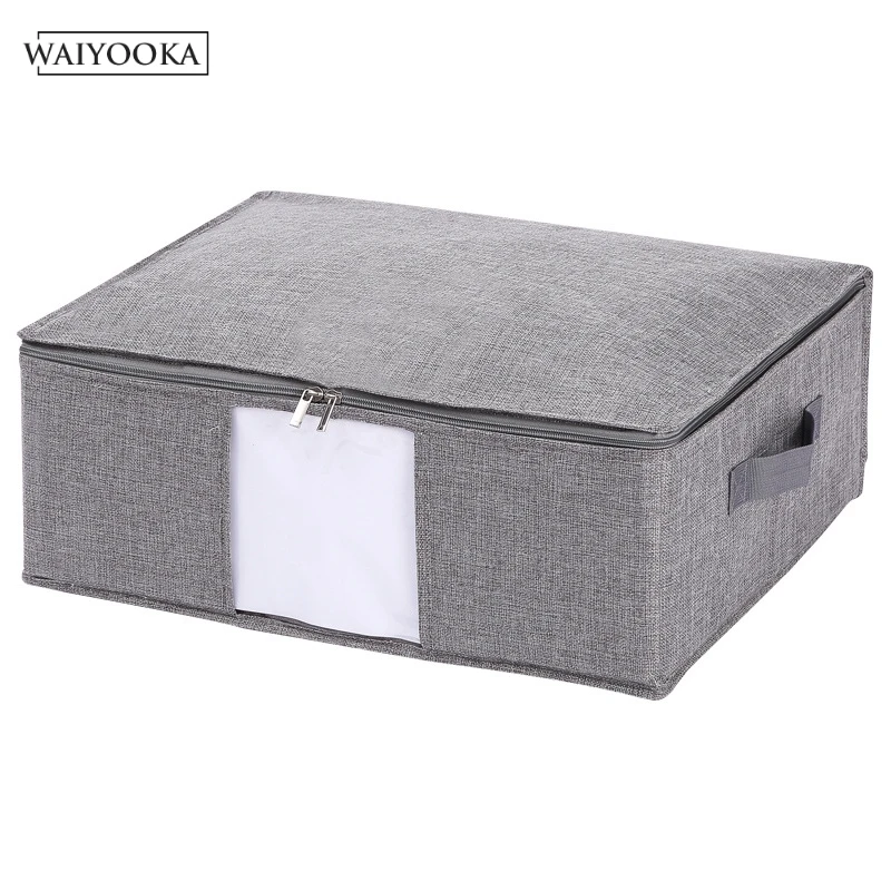 Drawer Closet Quilt Organizers Boxes For Underwear Home Storage Women Clothes Scarfs Shoes Socks Bed Bottom Organizer On Linen | Дом и сад
