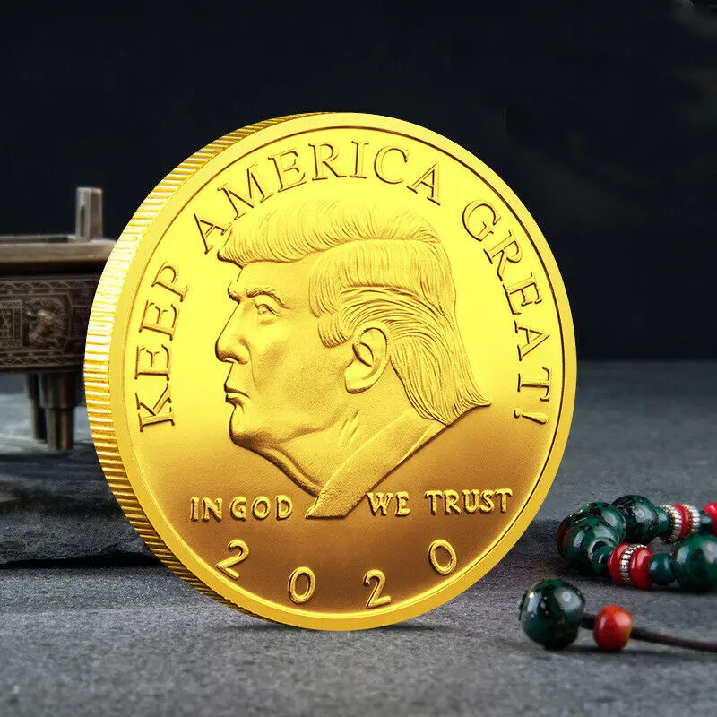 Дональд Трамп 45-й президент США Памятная коллекция монет жетон