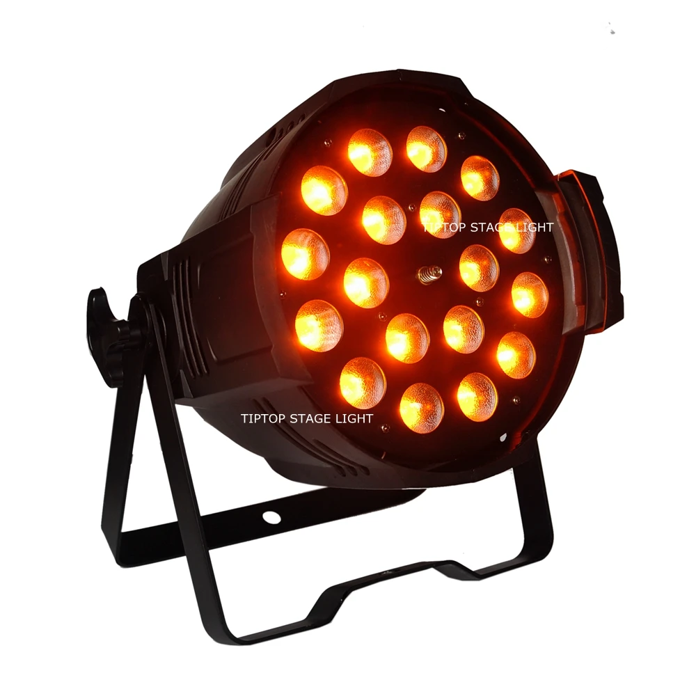 Бесплатная доставка 8 шт. 18x18 Вт RGBWA UV 6в1 Led Zoom Par сценический светильник