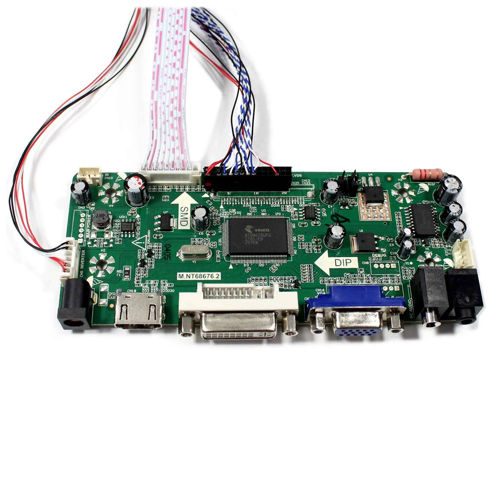 

H DM I DVI VGA Audio LCD Controller Board 7" N070ICG-LD1 1280x800 IPS LCD Screen