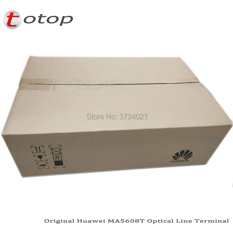 Оригинальный Huawei 2U height MA5608T GPON OLT с 1 платой управления MCUD 1G + MPWD AC Power Оптический