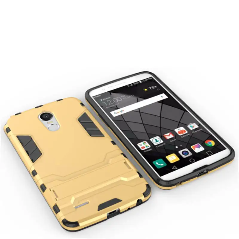 Для Coque LG Stylo 3 5 7 &quotгибридный двойной Сверхмощный Щит Железного человека 3D