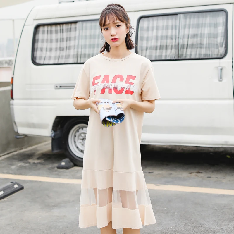 Женское платье в японском стиле Kawaii Ulzzang свободное колледжа с индивидуальным