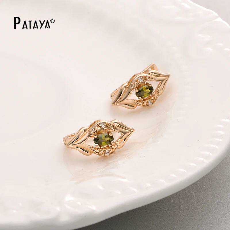 Женские серьги-капельки PATAYA романтичные серьги из розового золота цвета
