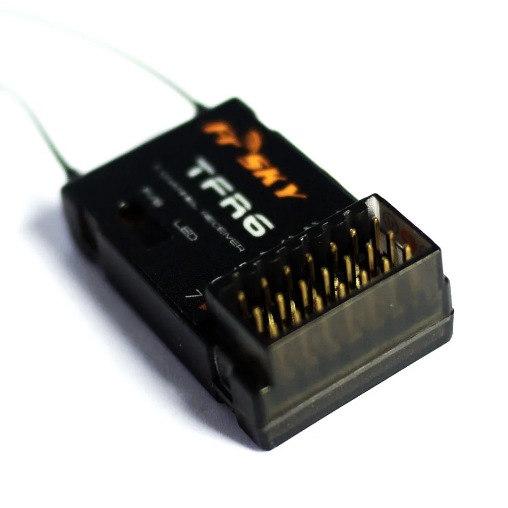 FrSky TFR6 приемник 7CH совместим с Futaba FASST серии радиоприемников | Игрушки и хобби