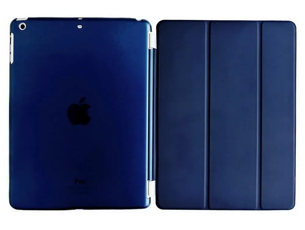 Dark Blue 89 F Чехол для Apple, ipad 9,7 дюймов / для ipad 6th, YCJOYZW-PU кожаный тонкий магнитный передний умный чехол+ Жесткий Чехол для ПК - Цвет: Dark Blue 89 F