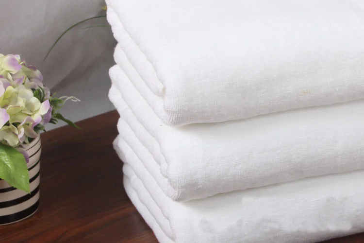 Лидер продаж большой негабаритных белый микрофибры Полотенца 90x180 см Ванна для