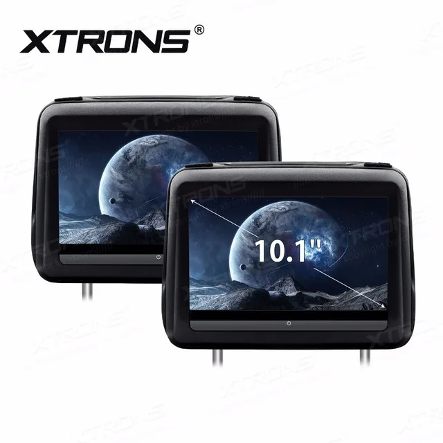 XTRONS монитор 10 1 &quotHD цифровой экран сенсорный кожаный чехол автомобильный