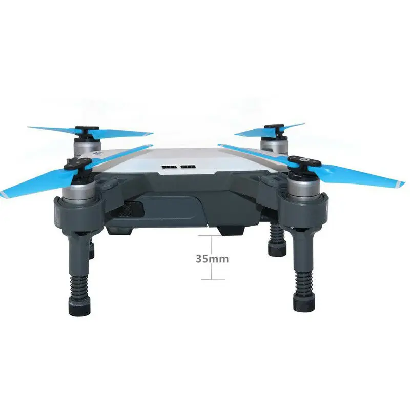 Повышенное шасси занос ударопрочный поглощающий Штатив для DJI Spark Drone комплект