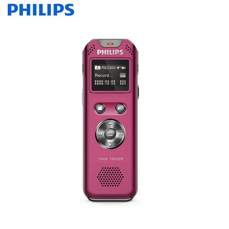PHILIPS USB Цифровой диктофон 8GB Flash www. Портативное воспроизведение музыки в формате MP3