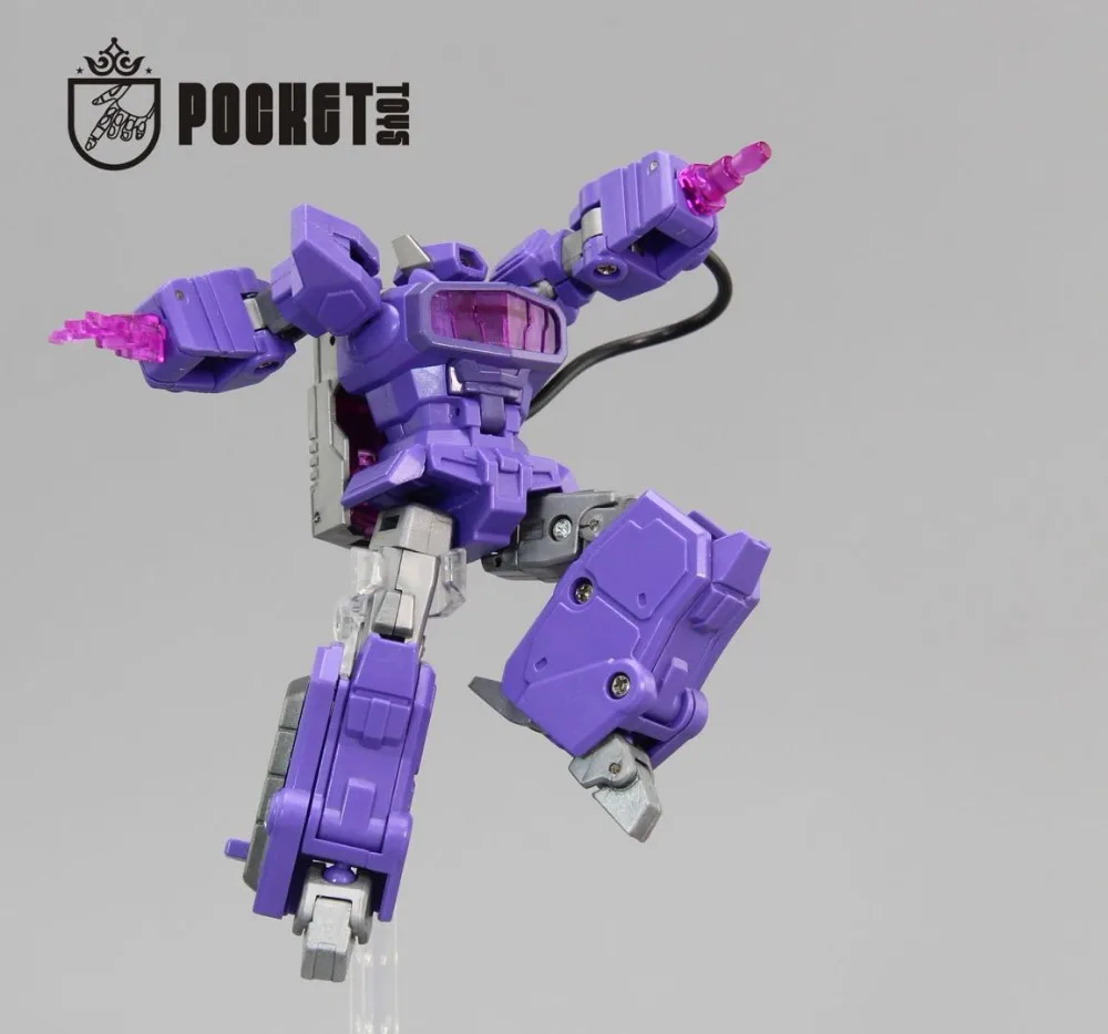 Lensple PT трансформация Shockwave PT03 PT-03G1 Мини Pocket War KO DX9 фигурка робота игрушки для подарка