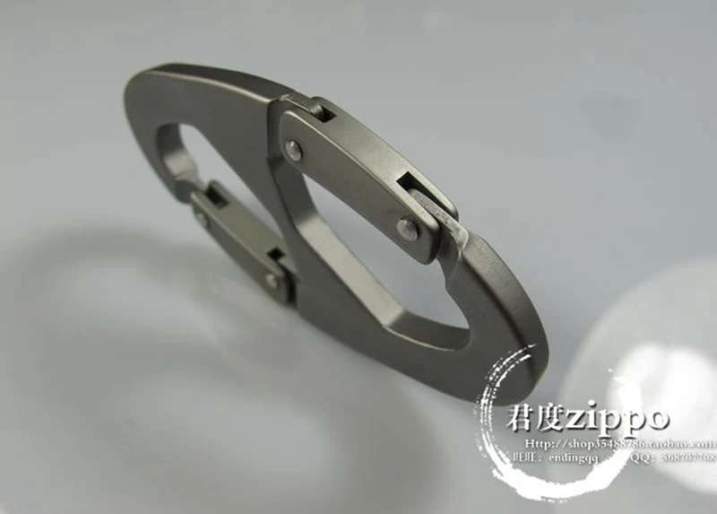 Free Shipping+Wholesale Carabiner Buckle 8-shaped Aluminum Snap Clip Hook 500pcs/lot | Спорт и развлечения