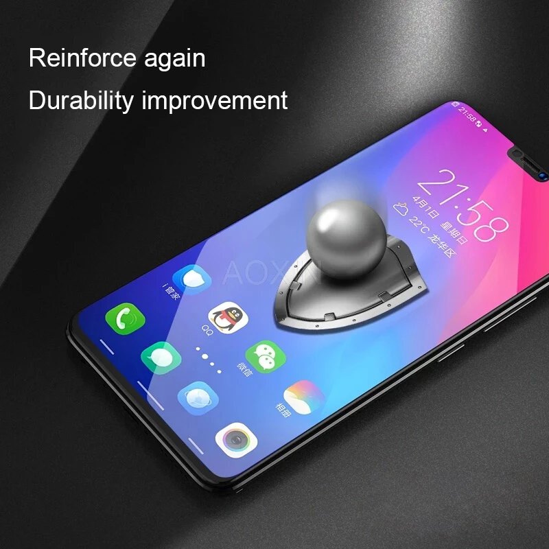 AOXIN 9H полное покрытие закаленное стекло для Huawei P20 Pro Lite Защита экрана HUAWEI Полное