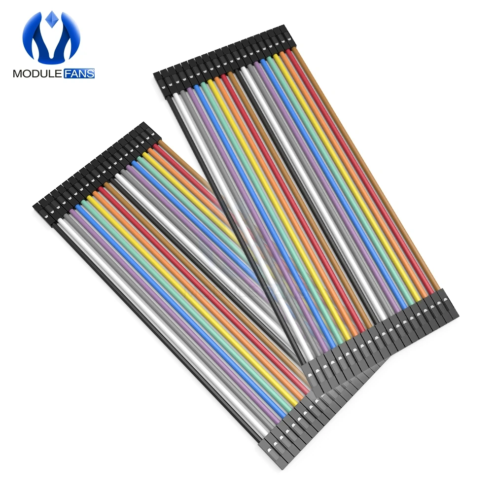 10x40 шт Dupont 10 см женский Перемычка провод ленты кабель для Arduino|jumper wire|cable dupontcable female