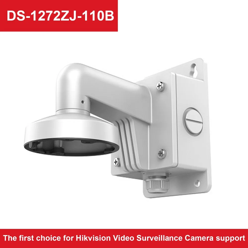 CCTV аксессуары DS-1272ZJ-110B Высокое качество алюминиевый сплав настенный кронштейн с распределительной коробкой для купольной камеры DS-2CD2185FWD-I