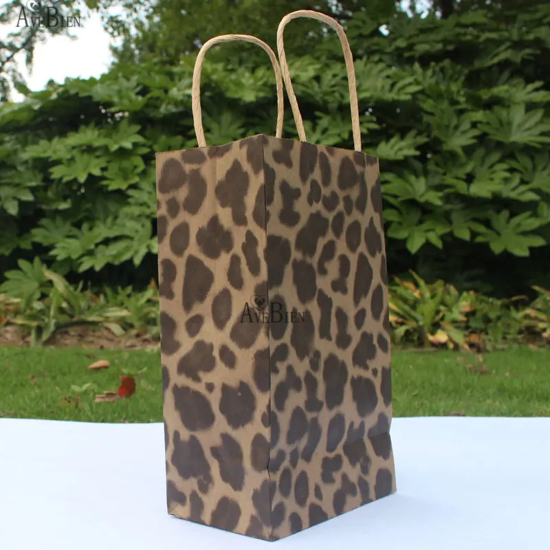 Подарочный пакет из крафт бумаги AVEBIEN 10 шт. 21x13x8 см|bag f|bag fashionbags with |