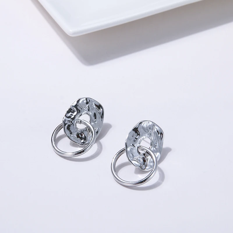 Женские серьги подвески Yhpup популярные металлические из цинкового сплава