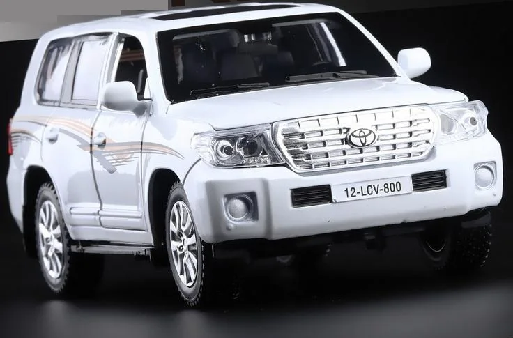 ZXZ 1:32 Новая модель автомобиля Land Cruiser из сплава с оттянутым задним звуком детская