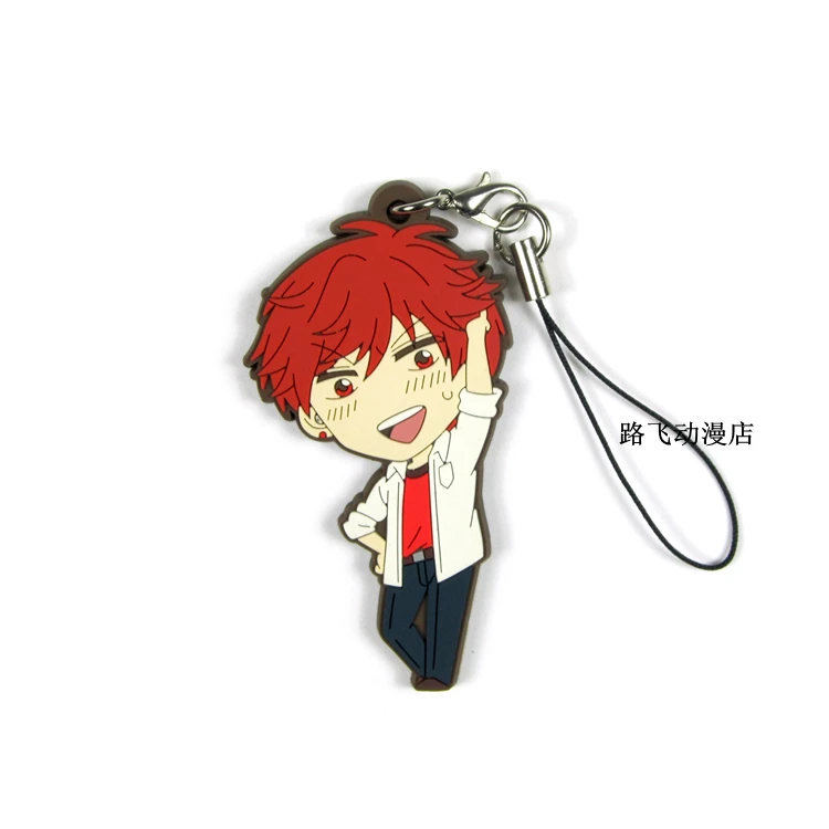 Фигурка аниме резиновый брелок кулон Gekkan Shoujo Nozakikun Nozaki Umetarou Сакура Чио микосиба