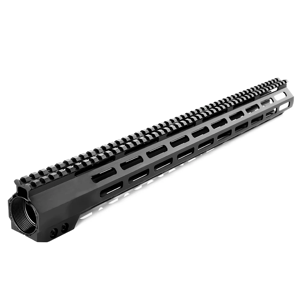 Тактический M Lok Free Float Handguard 19 дюймов рельсовый кронштейн Пикатинни со стальной