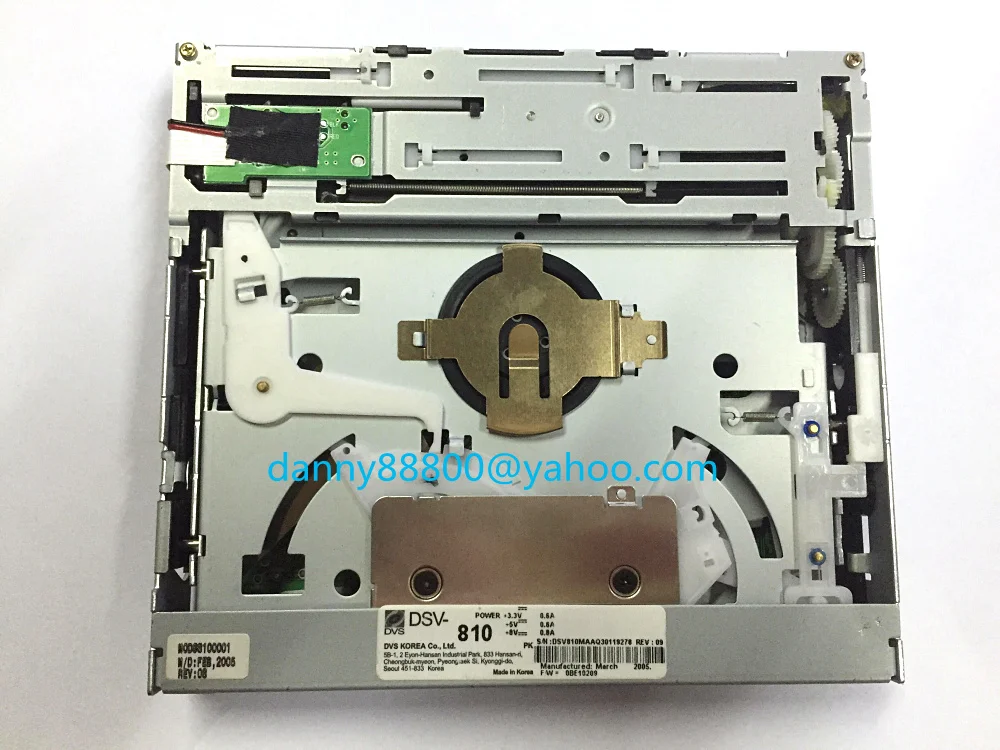 Original new Korea DVS DSV-810A DSV-810 DVD Mechanism with RAE-3050 RAE-3051 laser lens for Hyundai Car mechanism Audio | Автомобили и