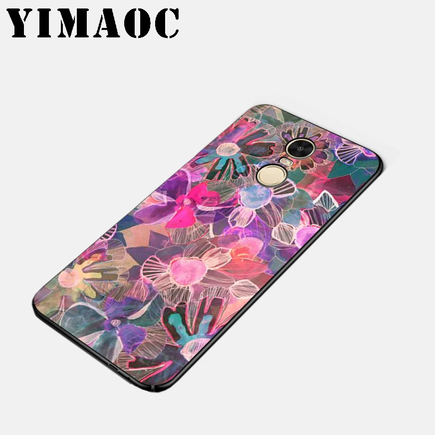 YIMAOC банан черный мягкий силиконовый чехол для Xiao mi Red 6 Note 4X 4A 5A 5 Plus A1 A2 Pro Lite 8 |