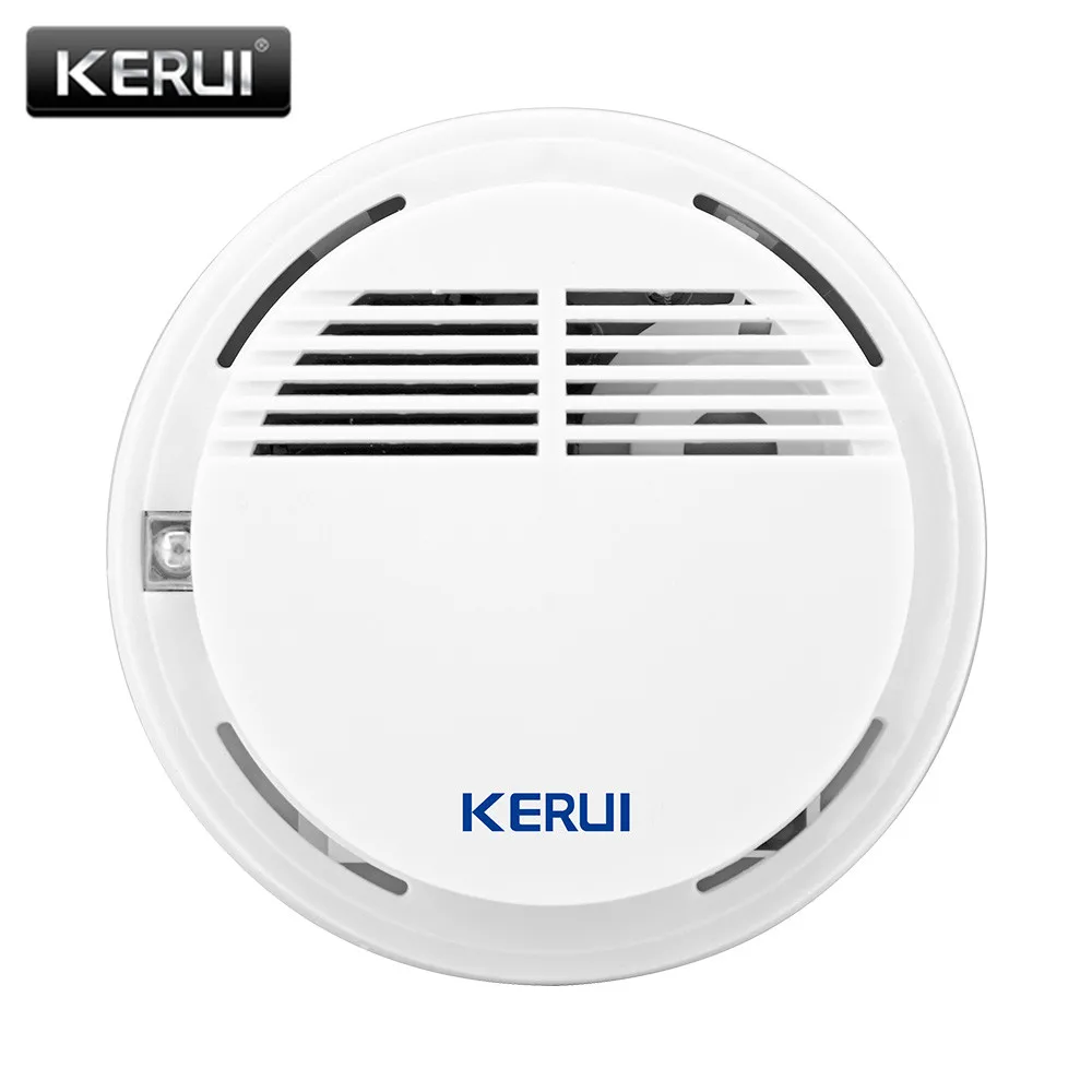 KERUI Беспроводной дыма 85db дыма/Сенсор противопожарной защиты охранной