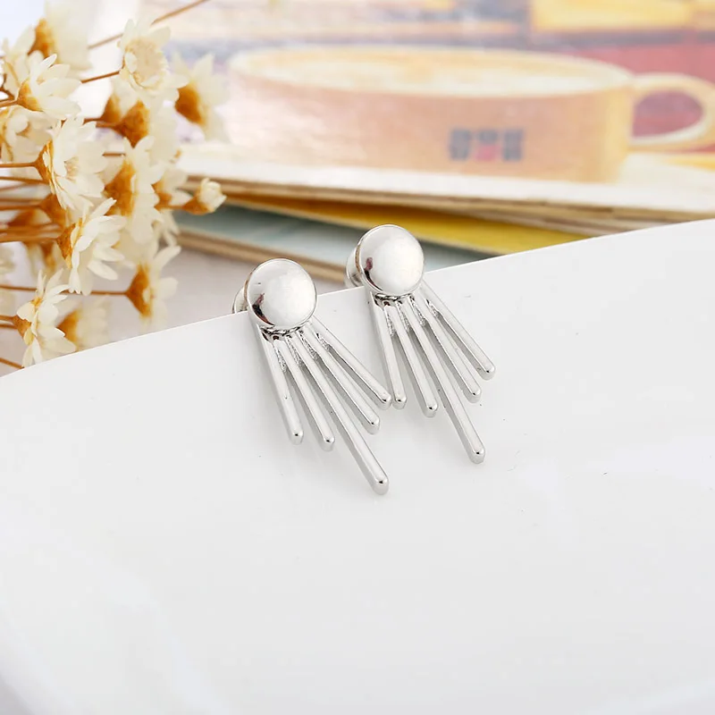 Новые модные дизайнерские серьги для женщин серьги-гвоздики с шипами