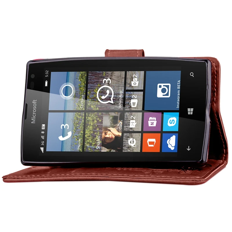 Чехол книжка из искусственной кожи для Nokia 925 чехол Microsoft Lumia высококачественные