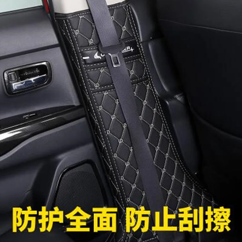 Автомобильный коврик из микрофибры и кожи противоударный для Mitsubishi Outlander 2013 2018