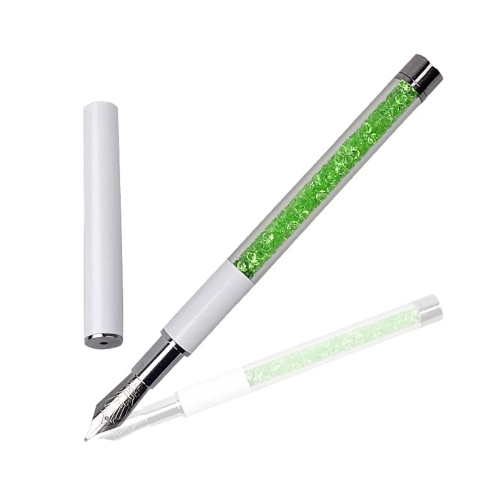 Флейта для рисования новая ручка дизайна ногтей с 5 искусственными элементами