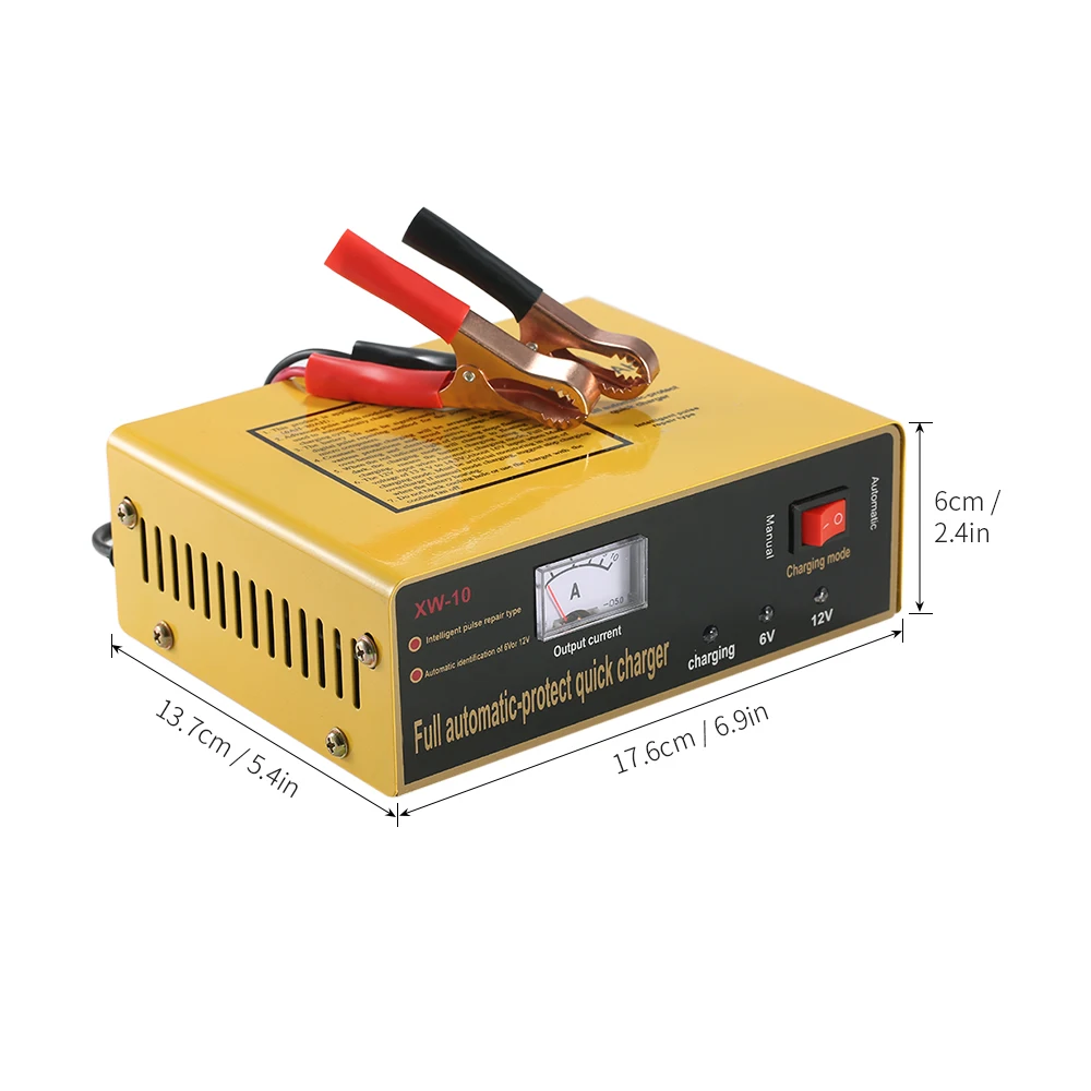 6V/12V интеллигентая (ый) Батарея зарядное устройство автоматический ремонт