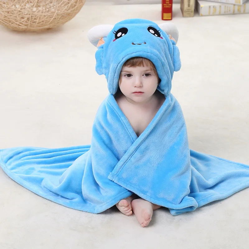 0-24M 2015 Hot Sale Unisex Blankets Cute Children's Blanket Cartoon Girls Boys Bath Towel Flannel Baby Newborn | Мать и ребенок