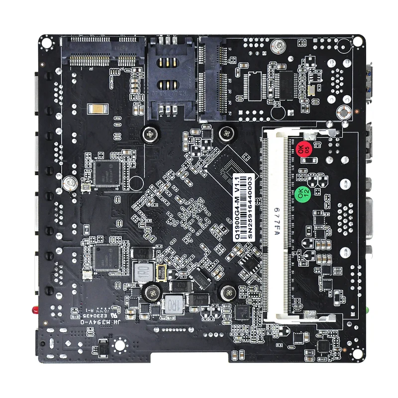 Мини-ПК Q190G4 x86 4 LAN Bay trail j1900 Micro PC Server Linux Ubuntu Промышленный маршрутизатор