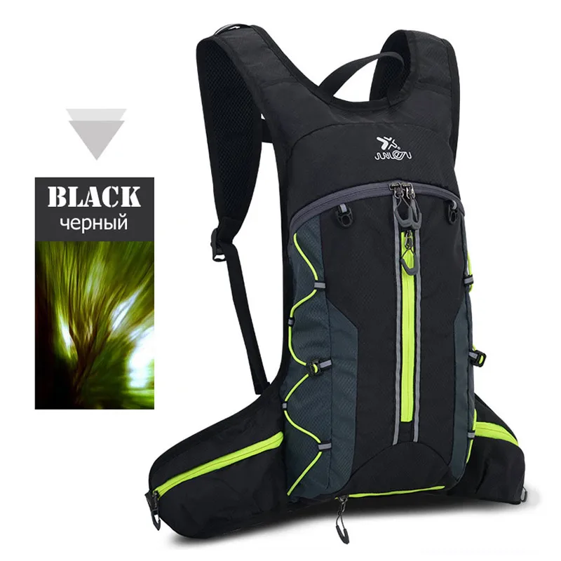 Black 18L большая сумка для бега для мужчин и женщин, уличные спортивные сумки, нейлоновый рюкзак для велоспорта, пешего туризма, аксессуары для альпинизма, сумка для бега - Цвет: Black