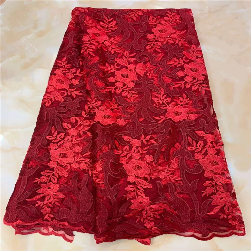 Кассия 2019 новый стиль французская сетчатая кружевная ткань Новинка коричневый