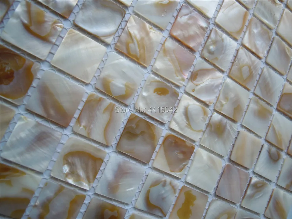 Natural dapple mother of pearl mosaic tile for home decoration backsplash and bathroom wall 1 square meter/lot 25x25mm chip |