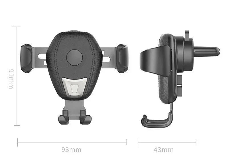Беспроводной автомобильное зарядное устройство гравитационной реакции