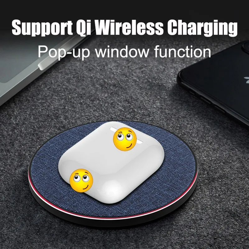 I60 TWS всплывающие Bluetooth 5 0 беспроводные наушники Handsfree Touch Control 1:1 для зарядки PK i10 i12