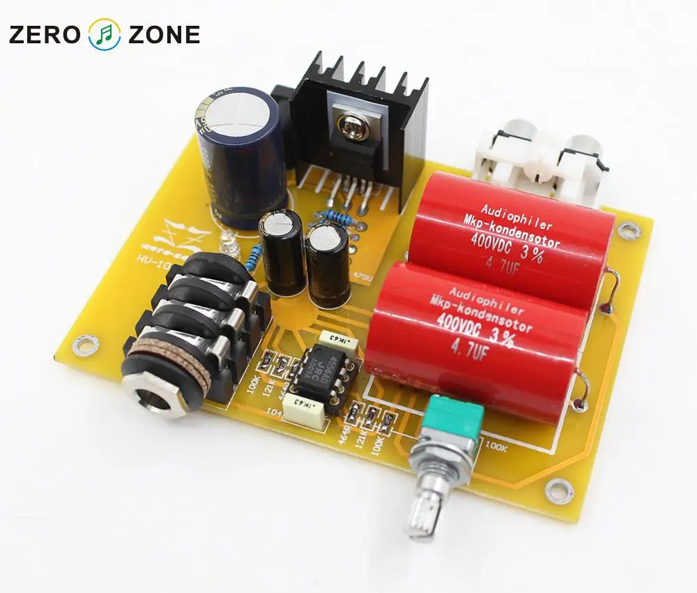 

Плата усилителя для наушников GZLOZONE, модель JRC4556AD HV-10 RA1